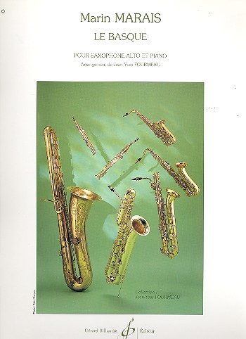 Le basque pour saxophone  alto et piano  