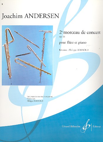 Morceau de concert no.2 op.61&nbsp;&nbsp;pour flûte et piano&nbsp;&nbsp;