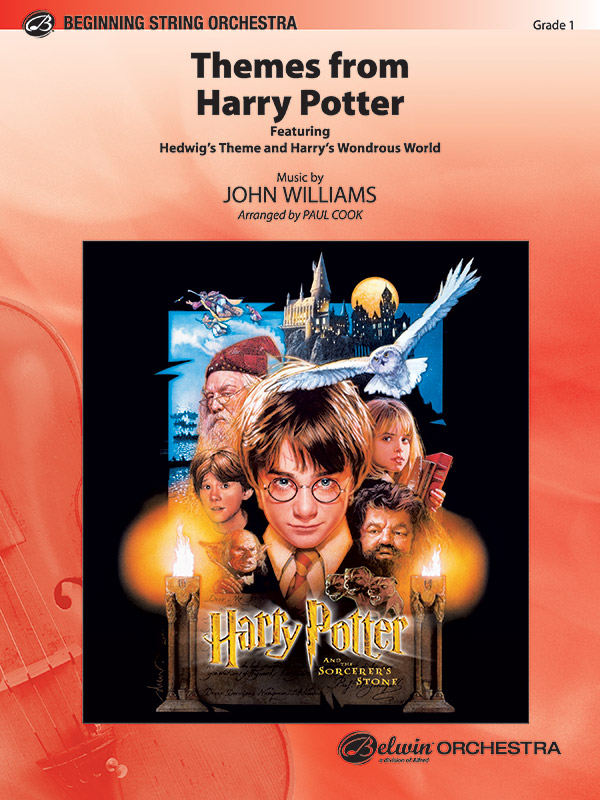 Themes from Harry Potter&nbsp;&nbsp;for string orchestra (beginning level)&nbsp;&nbsp;