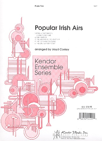Popular Irish Airs for 3 flutes&nbsp;&nbsp;score and parts&nbsp;&nbsp;