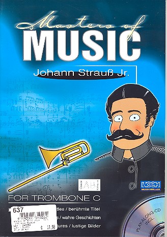Masters of Music (+CD) - 10 berühmte Titel&nbsp;&nbsp;für Posaune&nbsp;&nbsp;