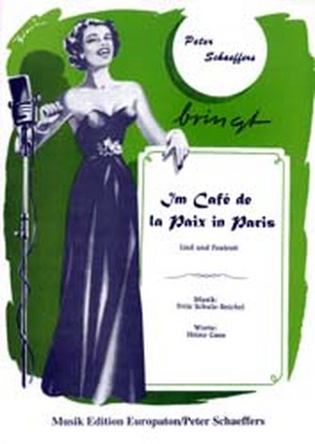  Fritz Schulz-Reichel - Im Cafe de la Paix in Paris: