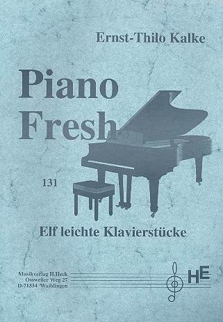 Piano Fresh 11 leichte  Klavierstücke  