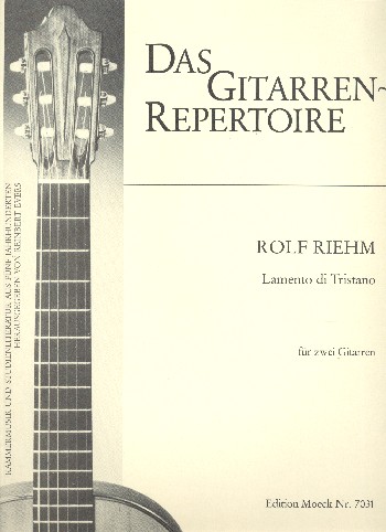 Lamento di Tristano  für 2 Gitarren  