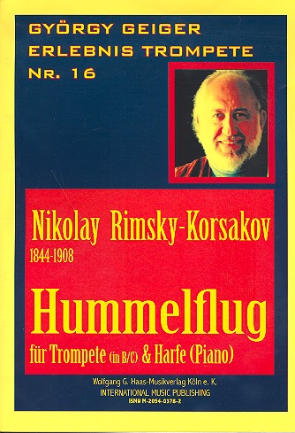Hummelflug&nbsp;&nbsp;für Trompete und Harfe (Klavier)&nbsp;&nbsp;