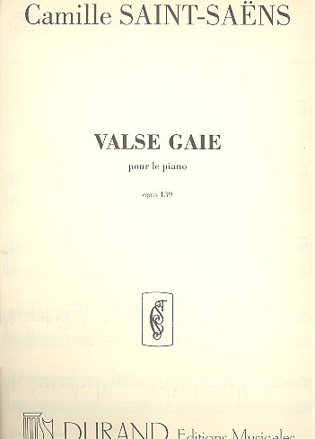 Valse gaie &nbsp;&nbsp;pour piano&nbsp;&nbsp;