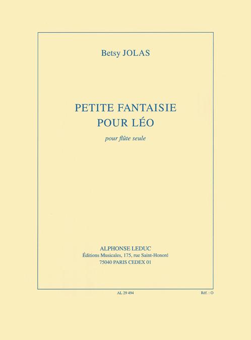 PETITE FANTAISIE POUR LEO  POUR FLUTE  
