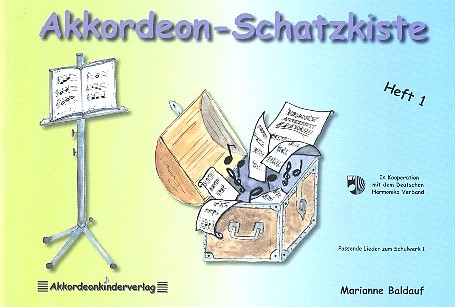 Akkordeon-Schatzkiste Band 1  für Akkordeon  