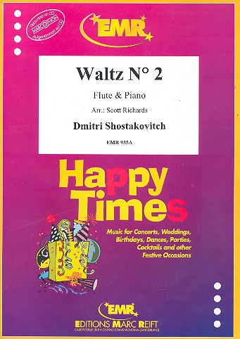 Waltz no.2&nbsp;&nbsp;for flute and piano&nbsp;&nbsp;