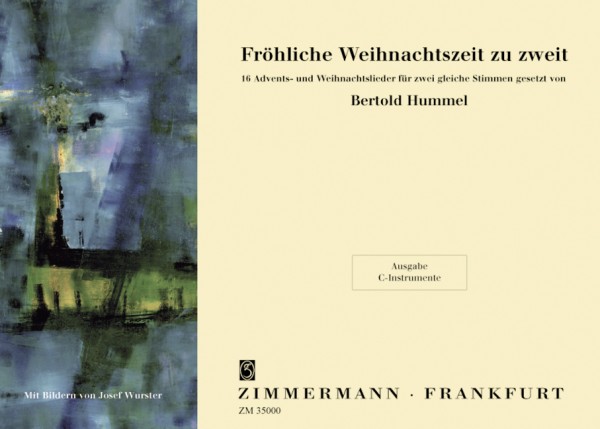Fröhliche Weihnachtszeit zu zweit&nbsp;&nbsp;für 2 gleiche Stimmen&nbsp;&nbsp;Ausgabe für C-Instrumente
