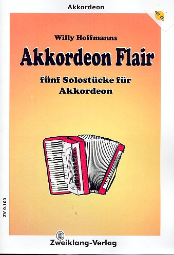 Akkordeon Flair (+CD)  5 Solostücke für Akkordeon  