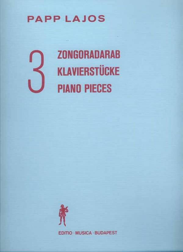 3 Piano Pieces  for piano  