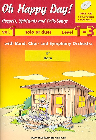 Oh happy Day vol.1 (+2 CD's)  für 1-2 Hörner in Es  