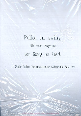 Polka in Swing  für 4 Fagotte  Partitur und Stimmen