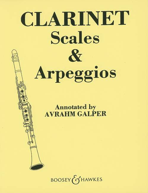 Scales and Arpeggios&nbsp;&nbsp;für Klarinette&nbsp;&nbsp;