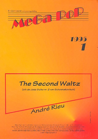 The second Waltz for&nbsp;&nbsp;E flat instruments and piano&nbsp;&nbsp;