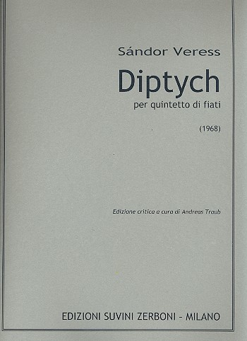 Diptych  for flute, oboe, clarinet, horn and bassoon  score