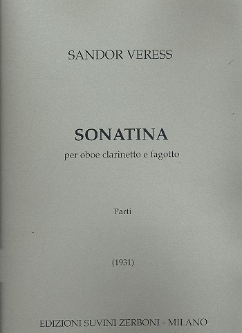 Sonatina  for oboe, clarinet and bassoon  parts