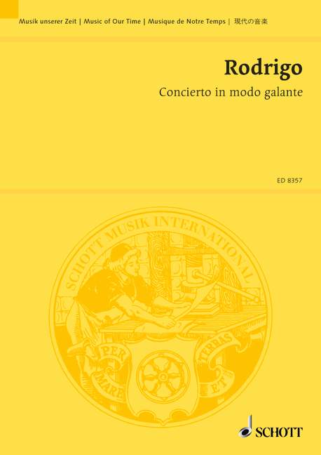 Concerto in modo galante&nbsp;&nbsp;für Violoncello und Orchester&nbsp;&nbsp;Partitur