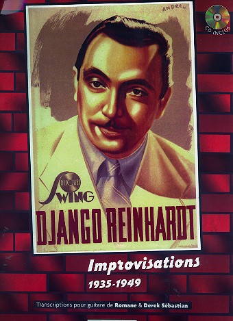 Django Reinhardt (+CD):&nbsp;&nbsp;Improvisations for guitar and tabulature&nbsp;&nbsp;