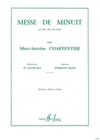 Messe de minuit sur des airs&nbsp;&nbsp;de Noel mit Credo&nbsp;&nbsp;chorpartitur
