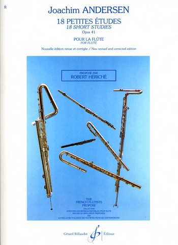 18 petites études op.41  pour saxophone  