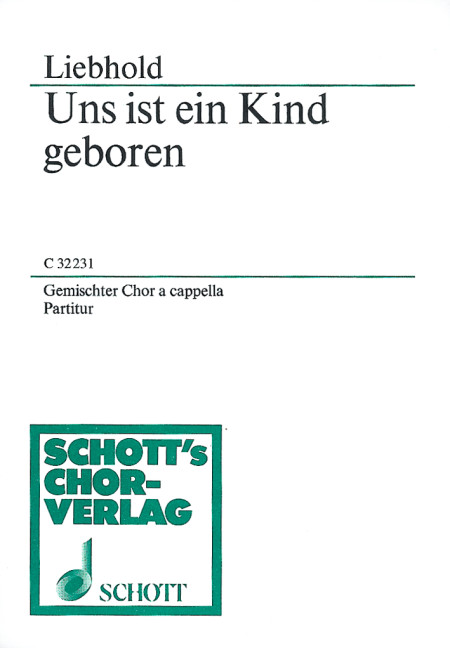 Weihnachtsmotetten&nbsp;&nbsp;für gemischten Chor (SATB)&nbsp;&nbsp;Chorpartitur