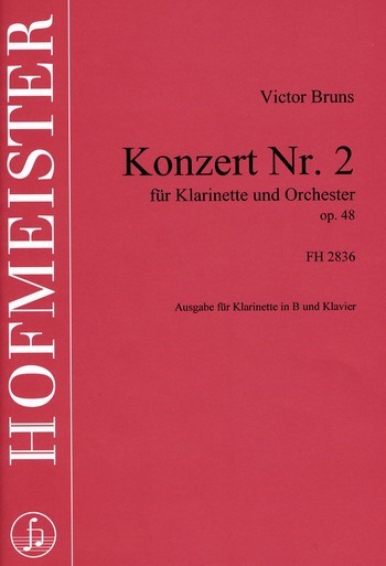 Konzert op.48 für Klarinette und Orchester&nbsp;&nbsp;für Klarinette und Klavier&nbsp;&nbsp;