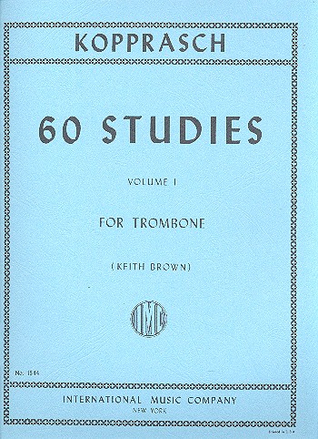 60 Studies vol.1  for trombone  
