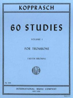 60 Studies vol.1&nbsp;&nbsp;for trombone&nbsp;&nbsp;