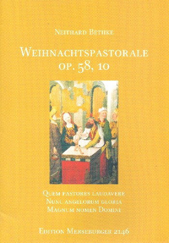 Weihnachtspastorale op.58,10  für Violoncello (Viola) und Orgel  