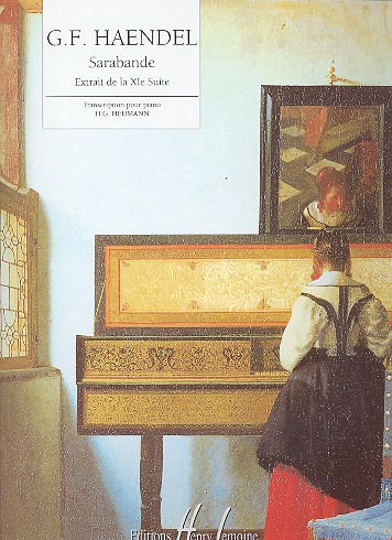 Sarabande extrait de la suite no.11&nbsp;&nbsp;pour piano&nbsp;&nbsp;