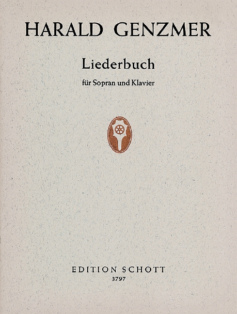 Liederbuch GeWV 74  für Sopran und Klavier  