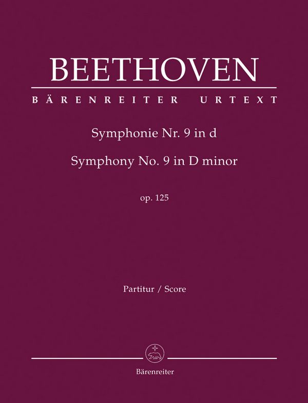 Sinfonie d-Moll Nr.9&nbsp;&nbsp;für Orchester&nbsp;&nbsp;Partitur