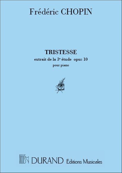 ETUDE OP.10,3 (TRISTESSE)  POUR PIANO  