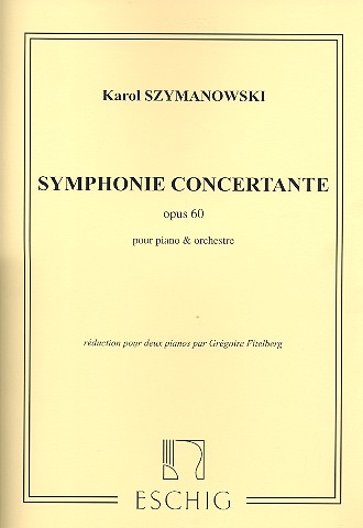 Symphonie concertante&nbsp;&nbsp;pour piano et orchestre&nbsp;&nbsp;reduction pour 2 pianos