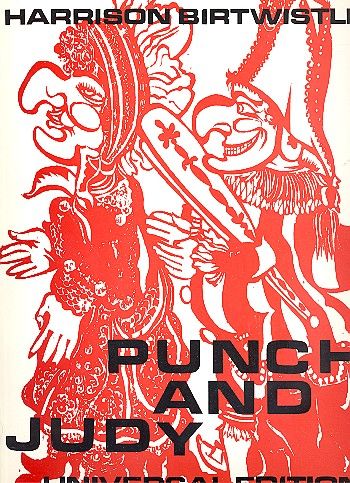 PUNCH AND JUDY OPER&nbsp;&nbsp;KLAVIERAUSZUG (DT)&nbsp;&nbsp;PRUSLIN, STEPHEN,  ED
