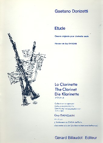 Etude pour clarinette seule&nbsp;&nbsp;&nbsp;&nbsp;
