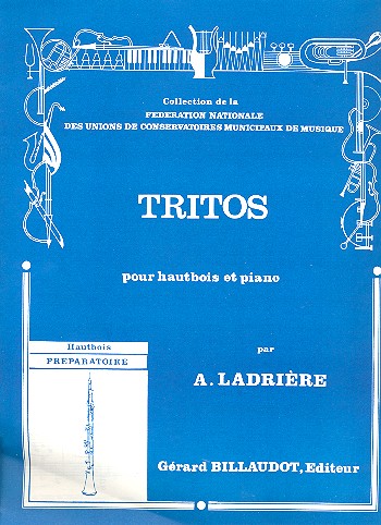 Tritos pour hautbois et piano&nbsp;&nbsp;&nbsp;&nbsp;