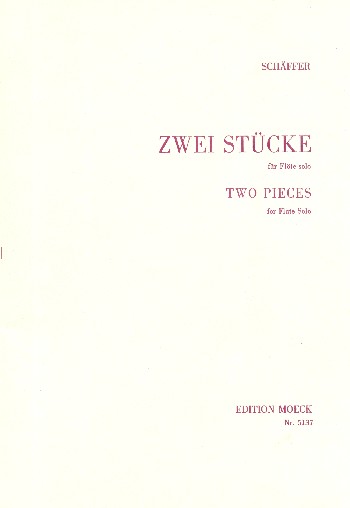 2 Stücke für Flöte solo    