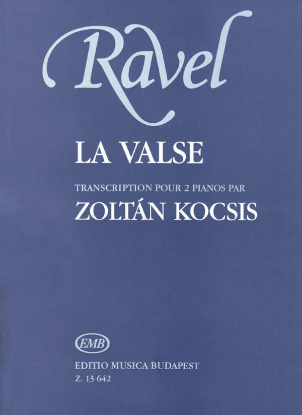 La valse&nbsp;&nbsp;für 2 Klavier&nbsp;&nbsp;