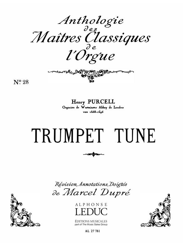 Trumpet Tune&nbsp;&nbsp;pour orgue&nbsp;&nbsp;