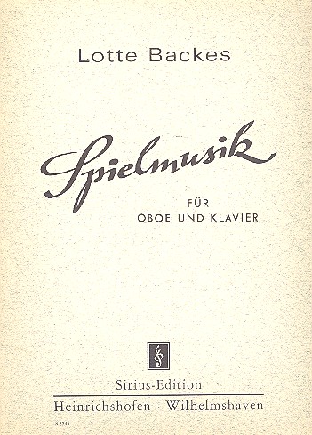 Spielmusik   für Oboe und Klavier  