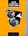 Learn As You Play French Horn&nbsp;&nbsp;für Waldhorn und Klavier&nbsp;&nbsp;Lehrerband