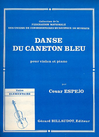 Danse du caneton bleu&nbsp;&nbsp;pour violon et piano&nbsp;&nbsp;