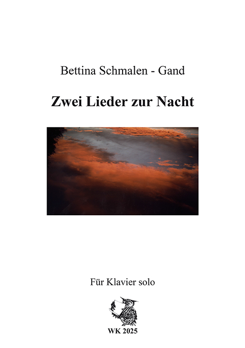 2 LIEDER ZUR NACHT FUER  KLAVIER  