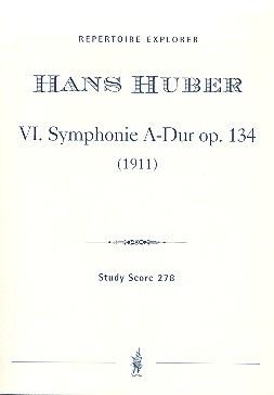 Sinfonie A-Dur Nr.6 op.134  für Orchester  Sudienpartitur