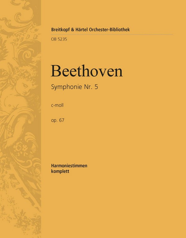 Sinfonie c-Moll Nr.5 op.67&nbsp;&nbsp;für Orchester&nbsp;&nbsp;Harmonie