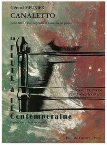 CANALETTO POUR FLUTE  A BEC SOPRANO ET CLAVECIN  (PIANO)