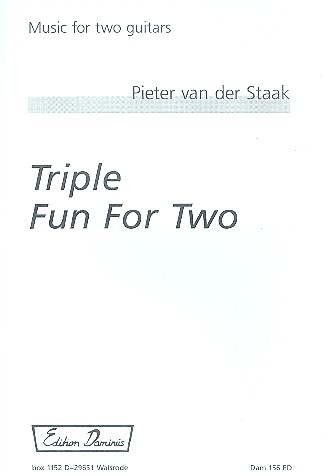 Triple fun for two  Music for 2 guitars  score and parts